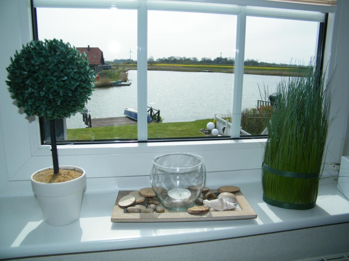 Gastehaus " Schone Aussicht " Lejlighed Neuharlingersiel Eksteriør billede